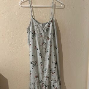 Floral Spaghetti Strap Dress